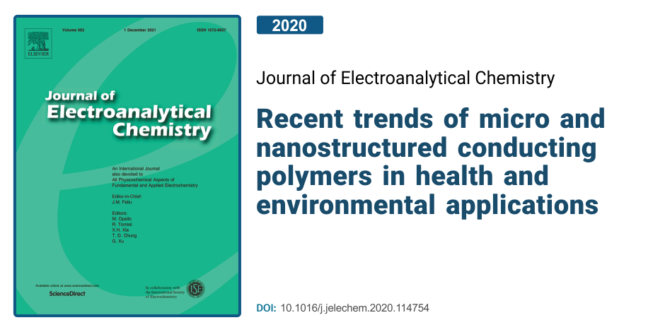 Recent trends of micro and nanostructured conducting polymers in health and environmental applications