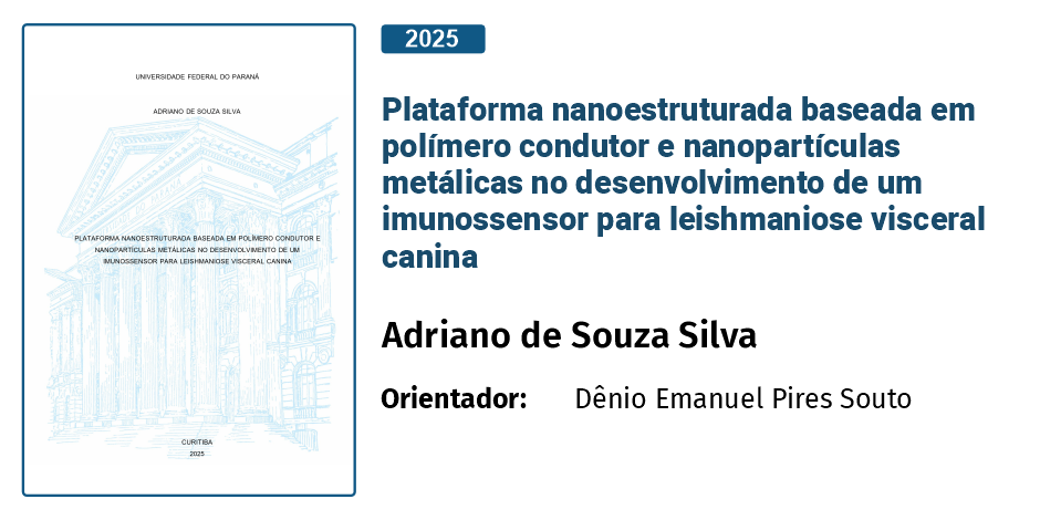 Plataforma nanoestruturada baseada em polímero condutor e nanopartículas metálicas no desenvolvimento de um imunossensor para leishmaniose visceral canina